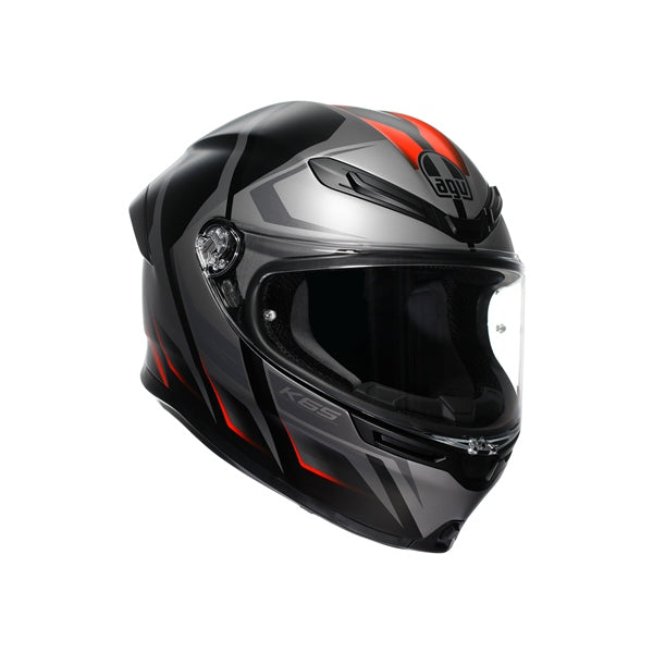 AGV Helm K6 S Karve MAT Bk/gy/rd