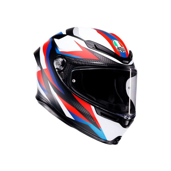 AGV Helm K6 S Timewarp MAT Bk/rd/bl