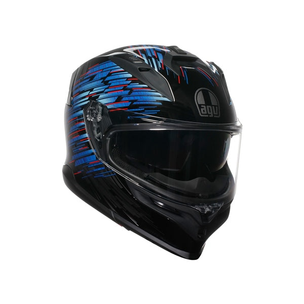 AGV Helm K7 Genisys MAT Bk/bl/gy