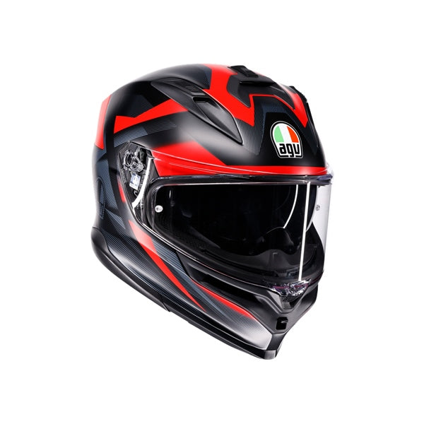 AGV Helm K7 Glimpse MAT Bk/rd