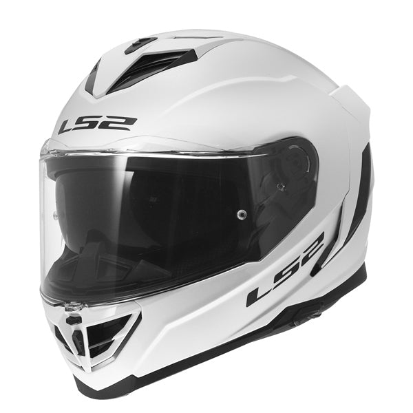 LS2 Helm Storm III Solid Gloss WH