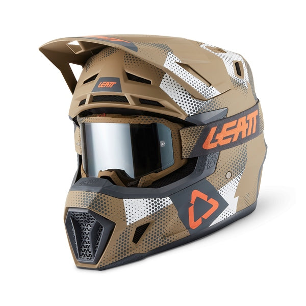 Leatt Helm Moto 7.5 57-58CM Camo Khaki BRW
