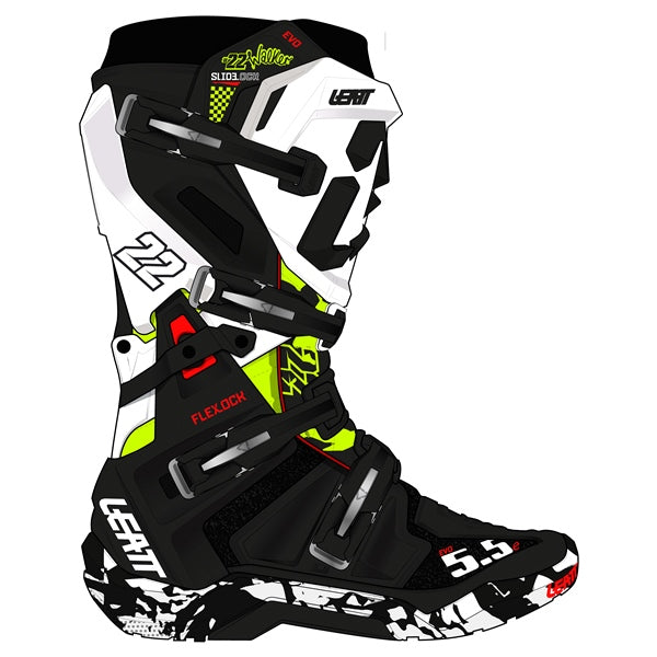 Leatt Boot Moto 5.5 Flex Endur EVO JW22