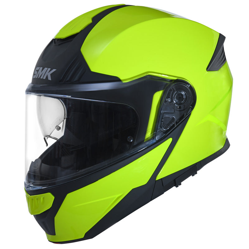 SMK Helmets GULLWING HELMET - Solid Yellow Hi-Viz