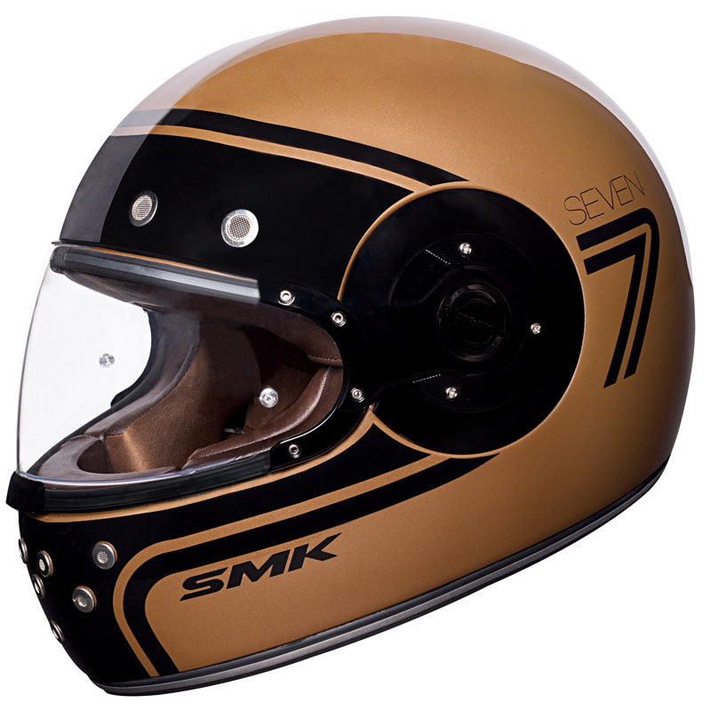 SMK Helmets RETRO HELMET - Even Bronze/Black