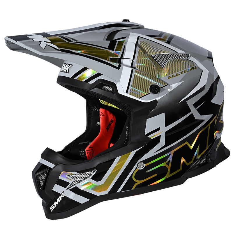 SMK Helmets ALLTERRA HELMET - X-Aces Grey/Black