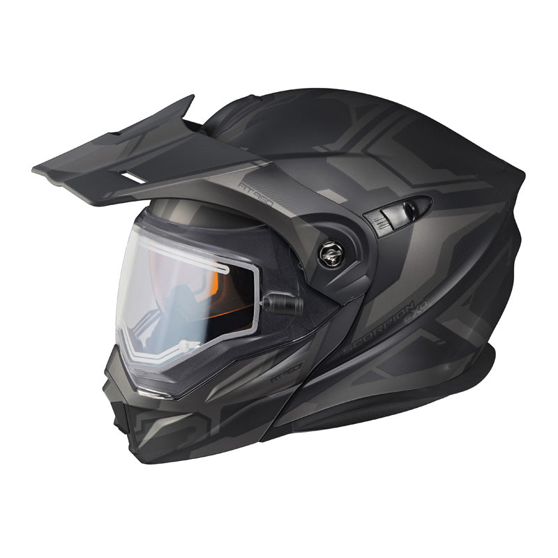 Scorpion EXO-AT950 -NOW HELMET - ELLWOOD (ELECTRIC -SHIELD) - Phantom