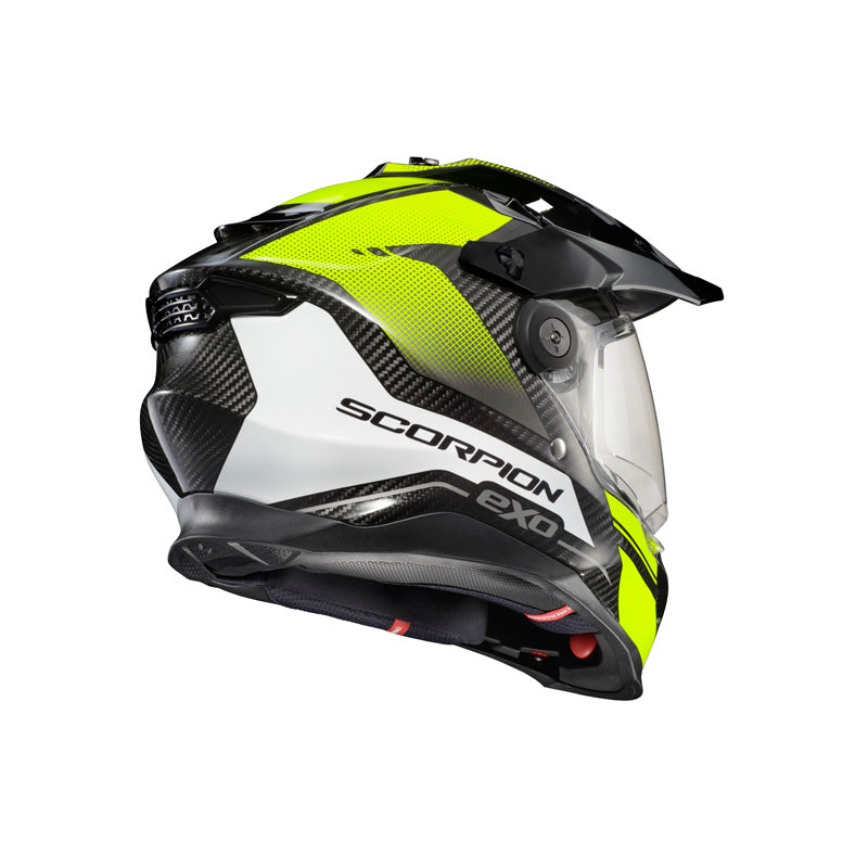 Scorpion EXO-XT9000 CARBON HELMET - Trailhead Hi-Viz – Biker Lab