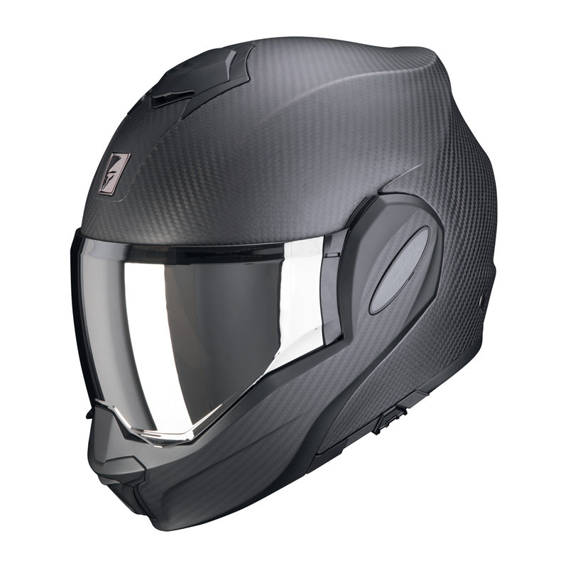 Scorpion EXO-TECH EVO CARBON SOLID HELMET - Matte Black