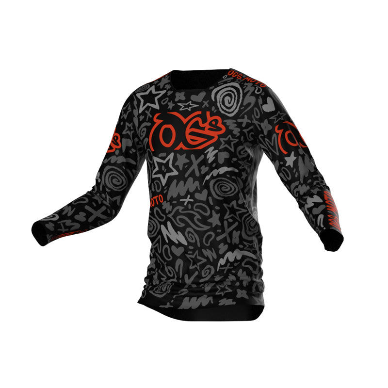 Ogs FLEX MX JUNIOR JERSEY DOODLE/PUNK