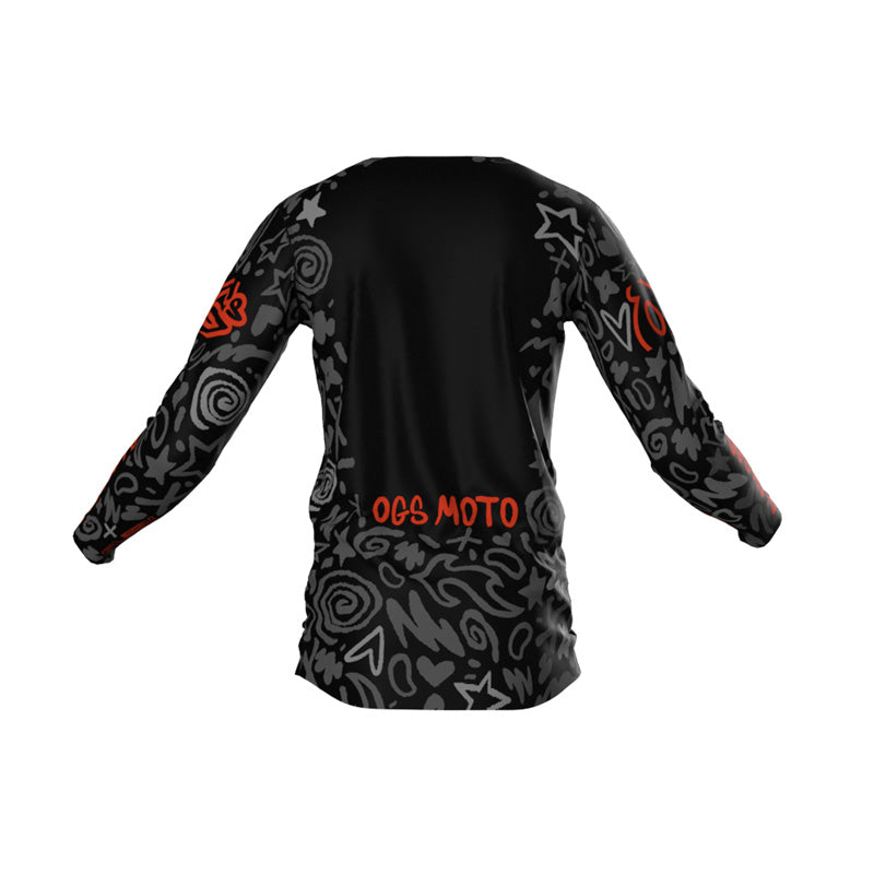 Ogs FLEX MX JUNIOR JERSEY DOODLE/PUNK