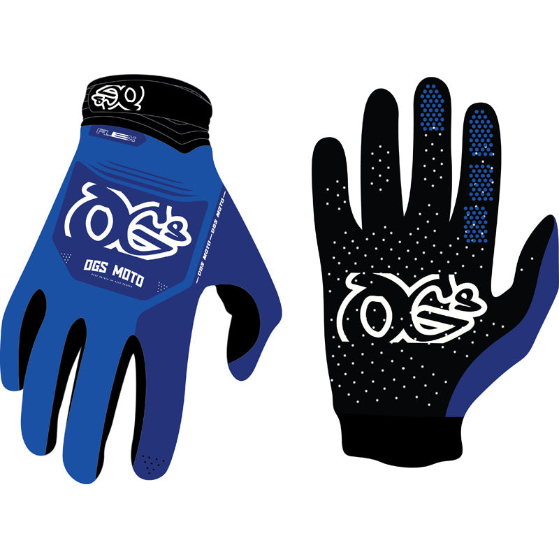 Ogs FLEX MX JUNIOR GLOVES BLUE