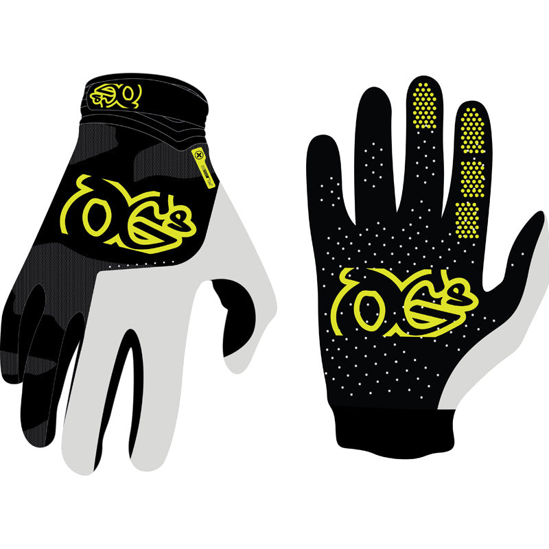 Ogs FLEX MX JUNIOR GLOVES YELLOW/CAMO