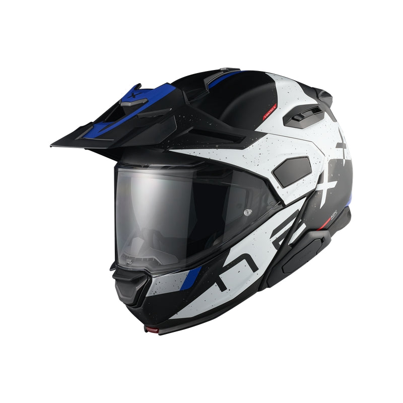 Nexx X.LIFECOUNTRY Galaxy Modular Helmet - White/Blue