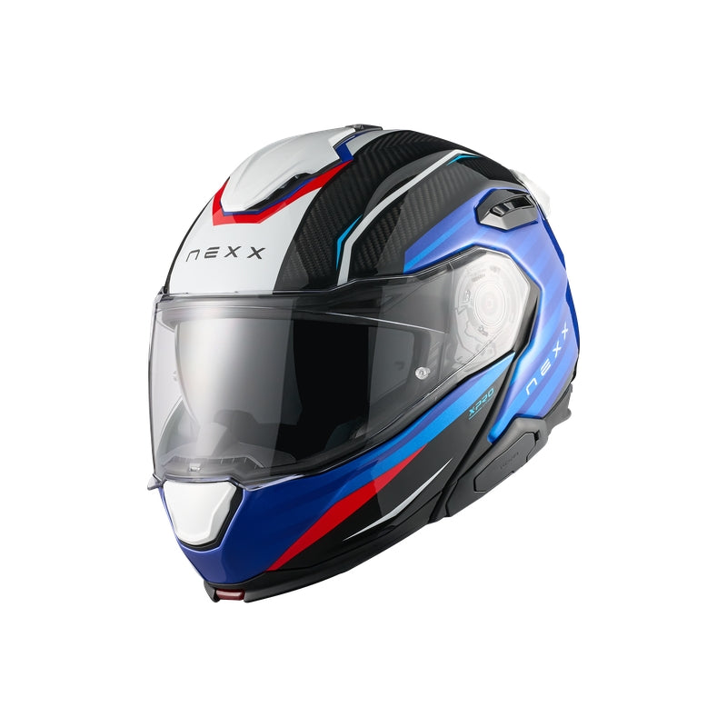 Nexx X.LIFETOUR Aura Modular Helmet - Blue/Red