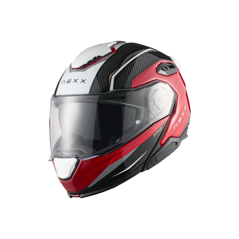 Nexx X.LIFETOUR Aura Modular Helmet - Red/Grey