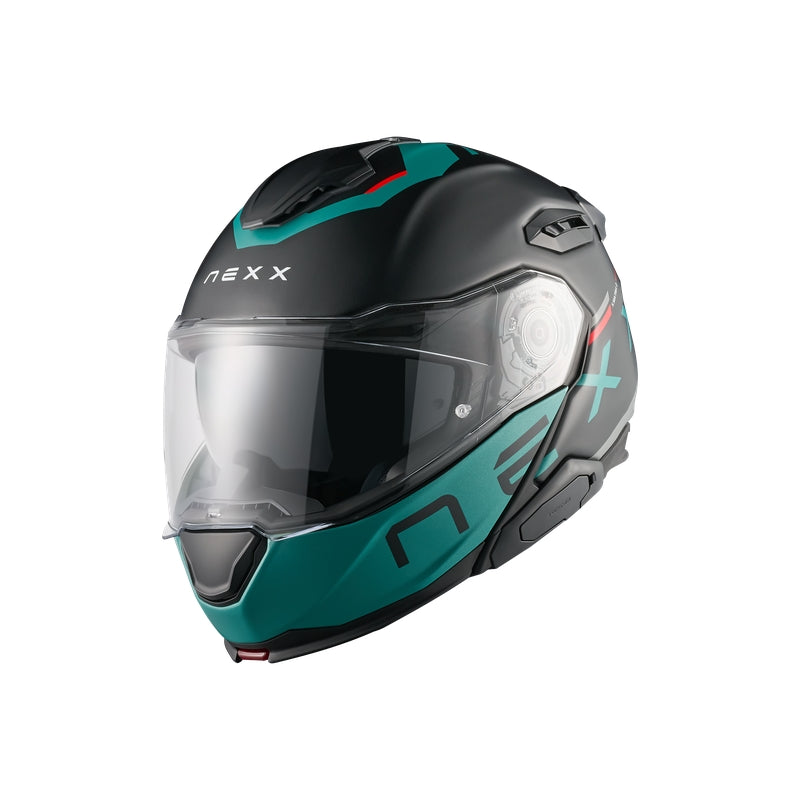 Nexx X.LIFETOUR Strada Modular Helmet - Green/Black