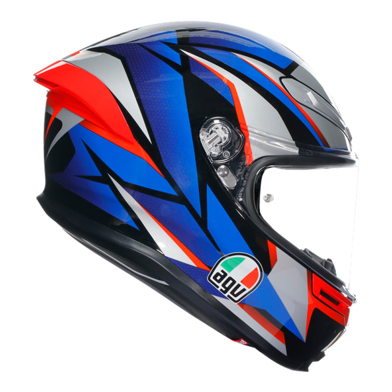 AGV K6 S SLASHCUT BLACK/BLUE/RED