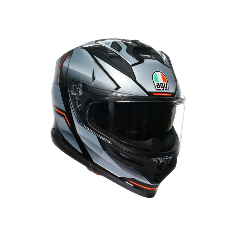 AGV K7 JAEGER BLACK/SILVER