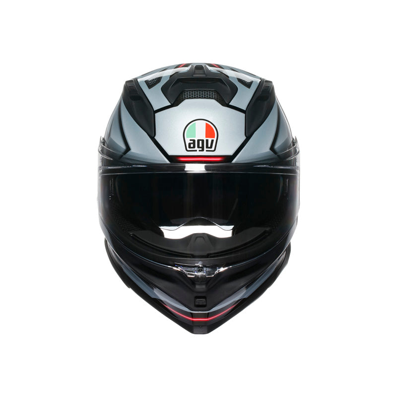 AGV K7 JAEGER BLACK/SILVER