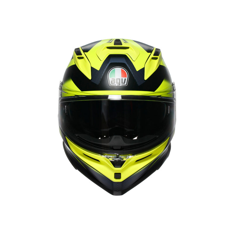 AGV K7 GLIMPSE BLACK/YELLOW FLUO