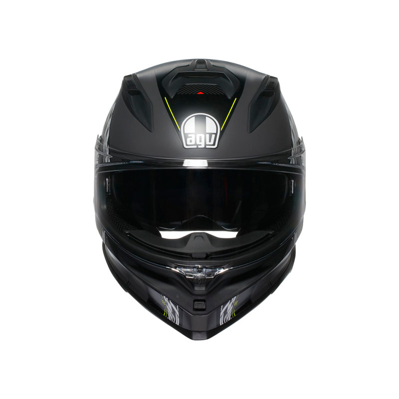 AGV K7 KYBER MATT GREY/YELLOW FLUO