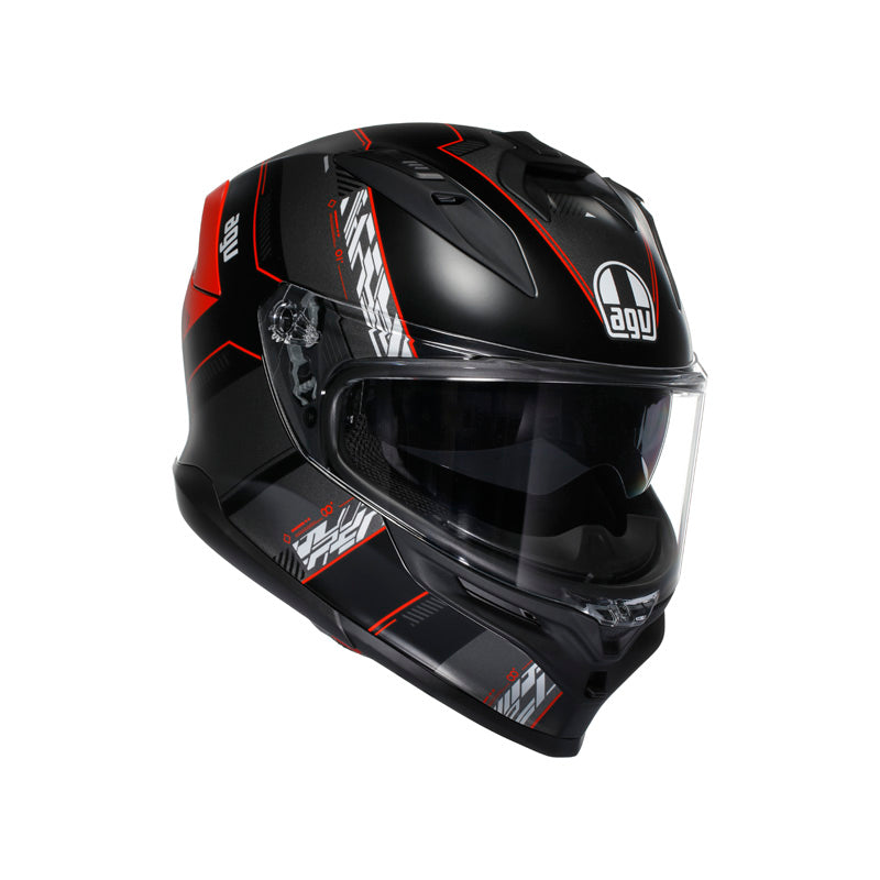 AGV K7 KYBER BLACK/RED