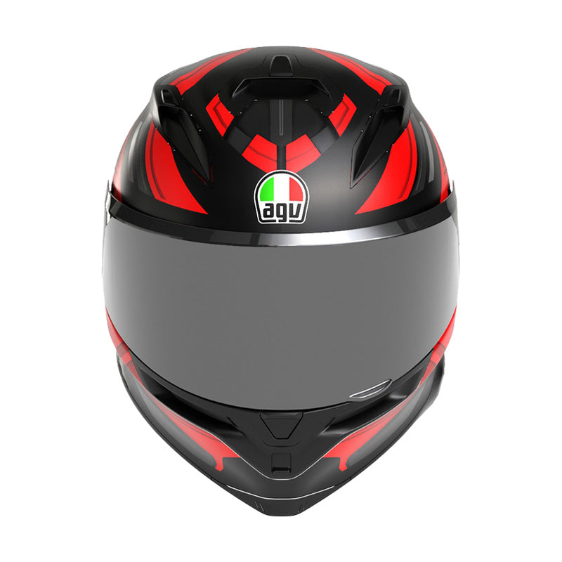 AGV K7 TAURAX BLACK/RED