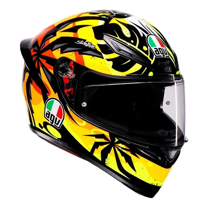 AGV K1 S TROPICRUSH BLACK/ORANGE (2XL)