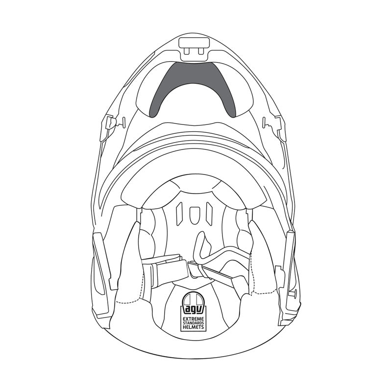 AGV WIND PROTECTOR SUMMER - SPORTMODULAR (XL-3XL)