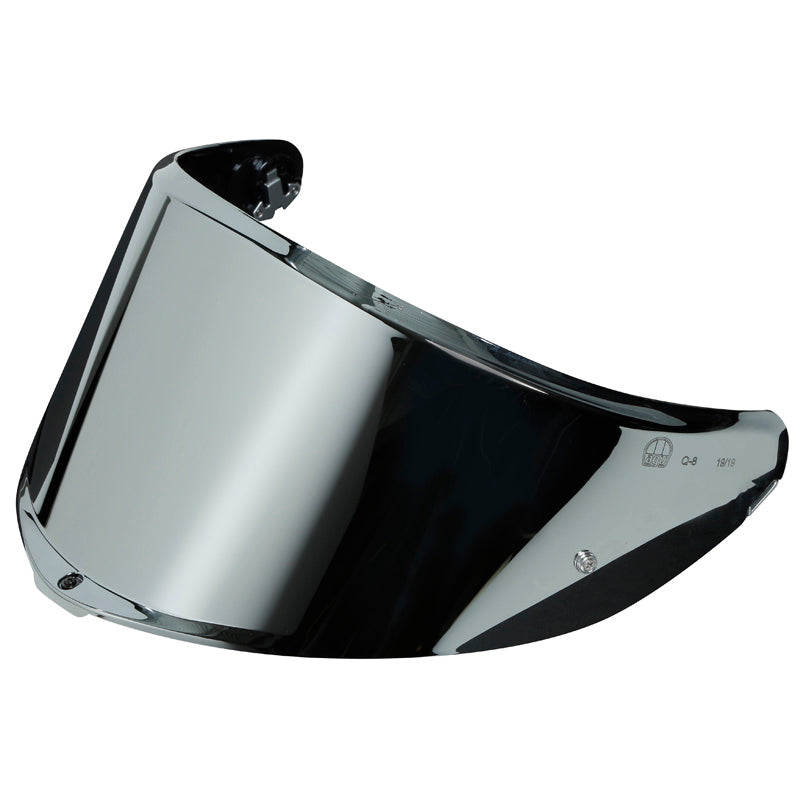 AGV VISOR K-6 IRIDIUM SILVER