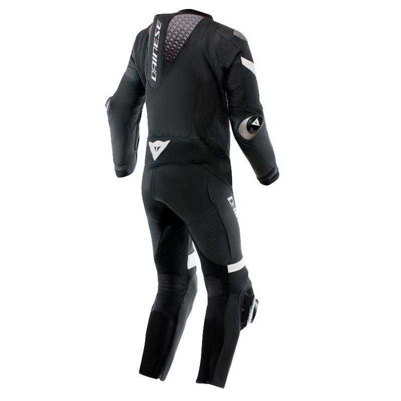 Dainese LAGUNA SECA 6 PERF 1PC LEATHER SUIT BLACK/WHITE/ANTHRACITE