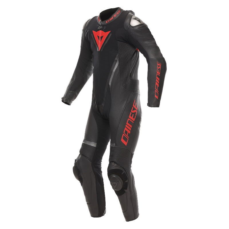 Dainese DEMON SPRINT PERF 1PC LEATHER SUIT BLACK/RED