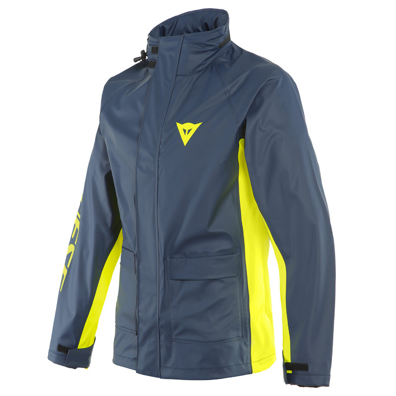 Dainese STORM 2 UNISEX JACKET - BLACK-IRIS/FLUO-YELLOW