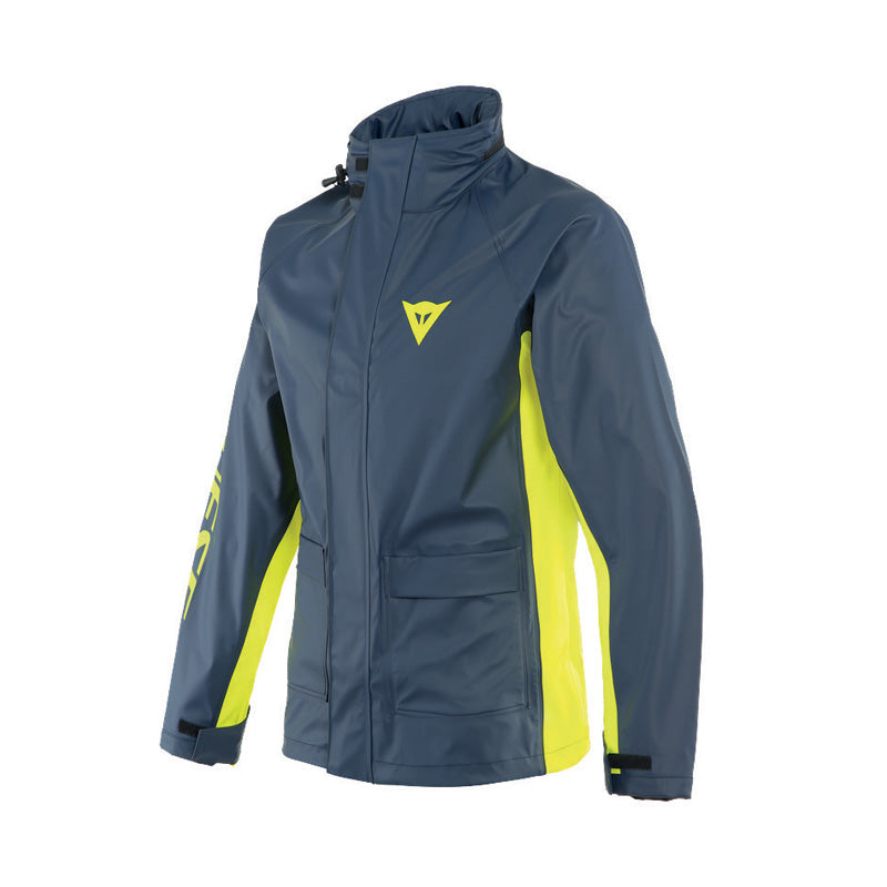 Dainese STORM 2 UNISEX JACKET - BLACK-IRIS/FLUO-YELLOW