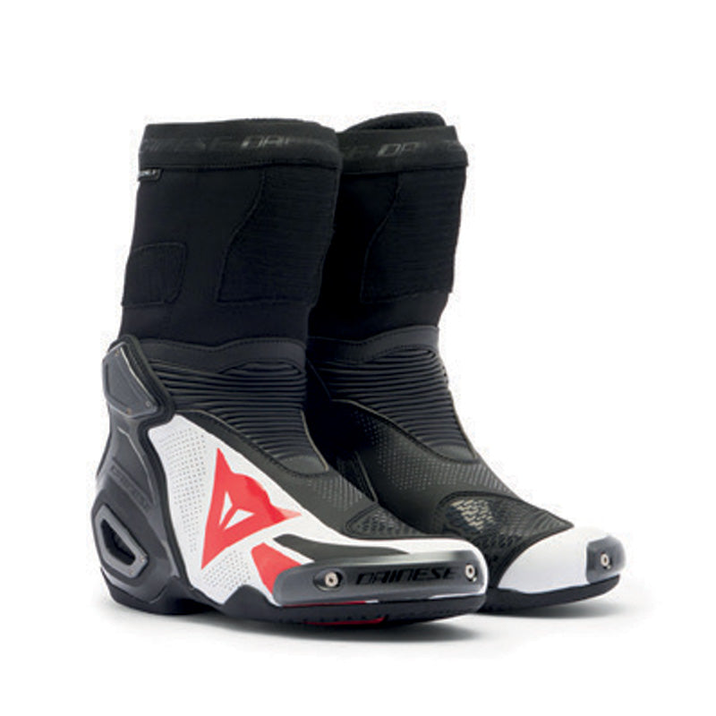 Dainese AXIAL 2 AIR BOOTS BLACK/WHITE/LAVA-RED