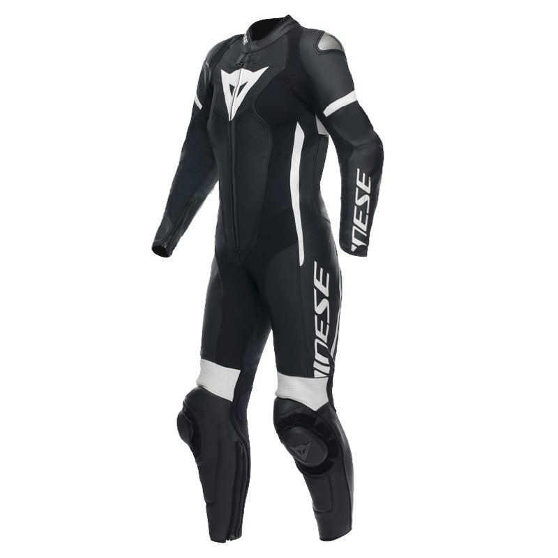 Dainese GROBNIK LADY LEATHER 1PC SUIT PERF. BLACK/BLACK/WHITE