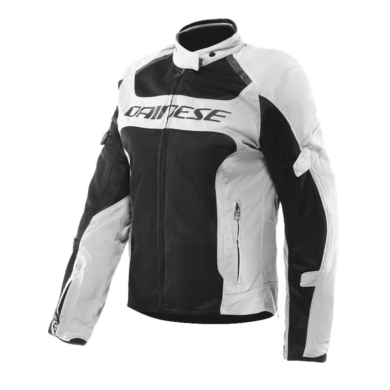 Dainese AIR FRAME 3 TEX JACKET WOMAN LIGHT GREY/BLACK