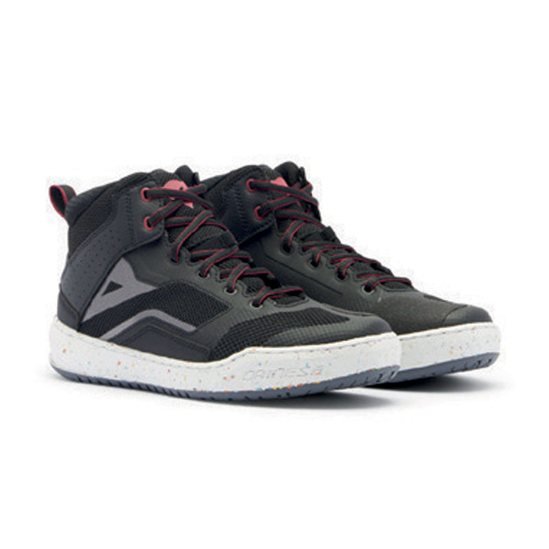 Dainese SUBURB AIR SHOES WOMAN BLACK/WHITE/APPLE BUTTER