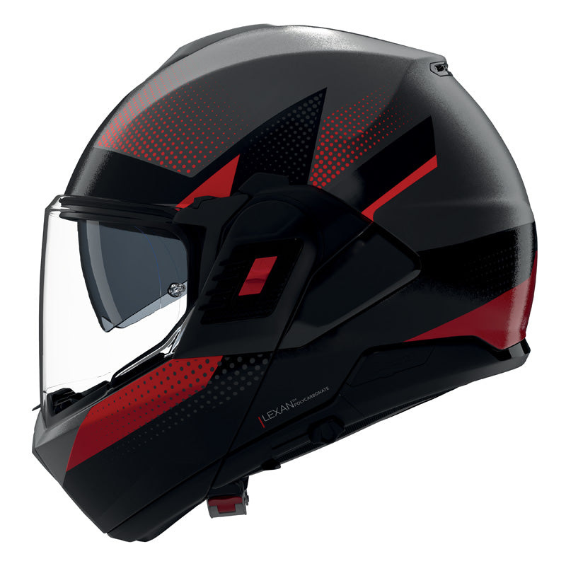 Nolan N120-1 CICLONE GREY/BLACK/RED