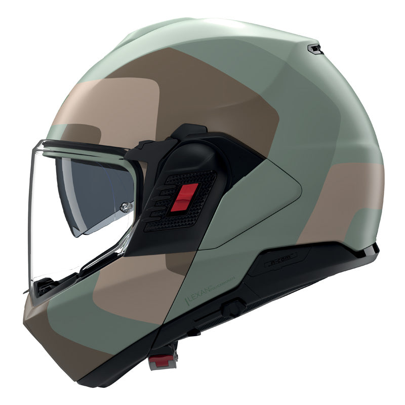 Nolan N120-1 OMOCROMO GREEN/BROWN