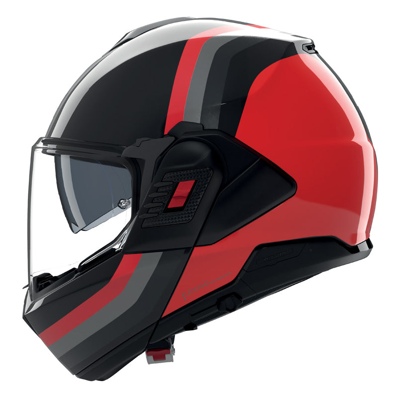 Nolan N120-1 LINEO BLACK/RED