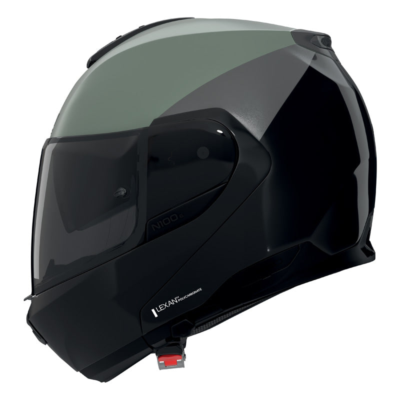 Nolan N100-6 VERNICIATURA SPECIALE GREEN/BLACK/GREY