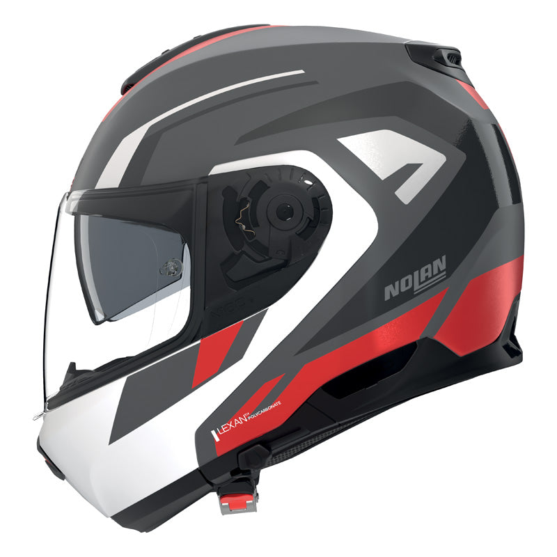 Nolan N100-6 CINETICO GREY/WHITE/RED