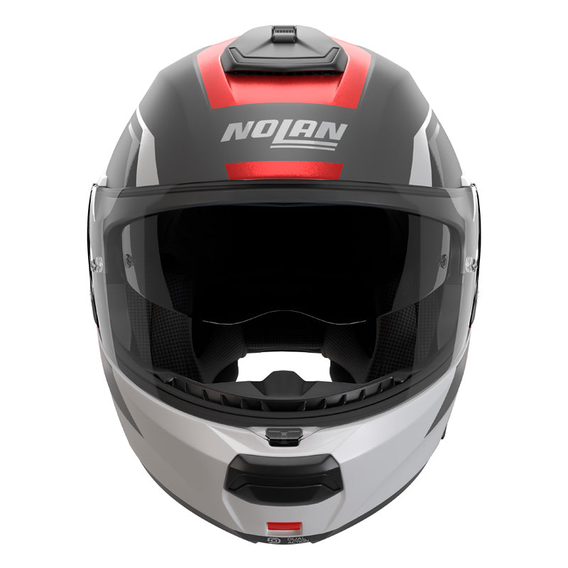 Nolan N100-6 CINETICO GREY/WHITE/RED