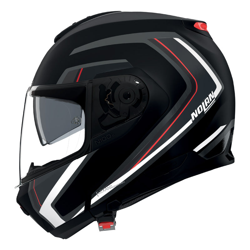 Nolan N100-6 RADIANTE BLACK/RED