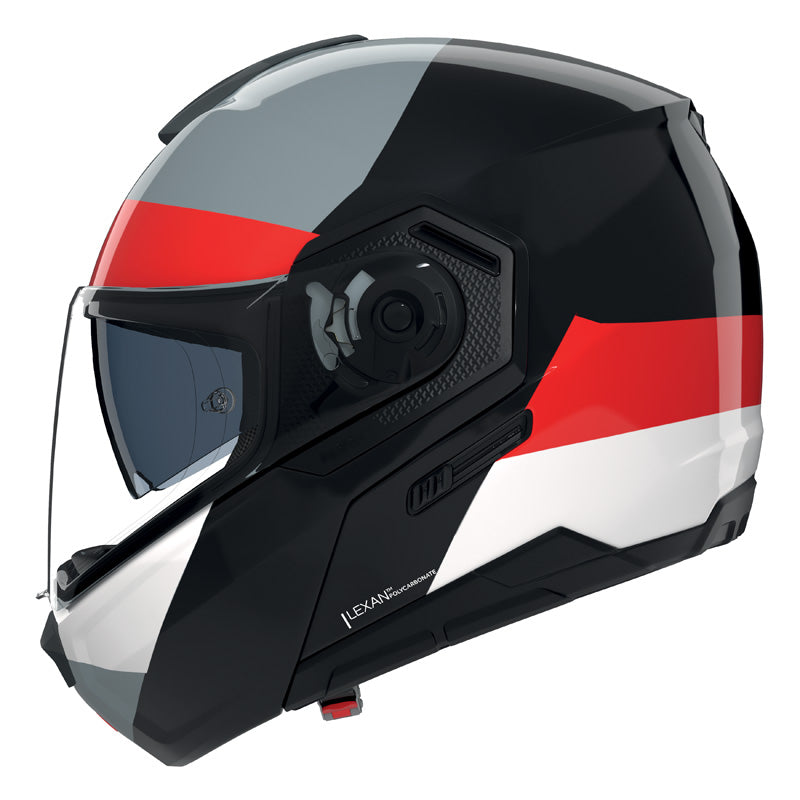 Nolan N90-3 BLOCCO BLACK/RED/WHITE