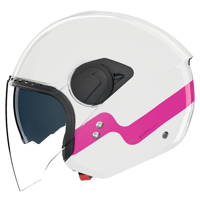 Nolan N20-2 VISOR ZEFIRO WHITE/PINK