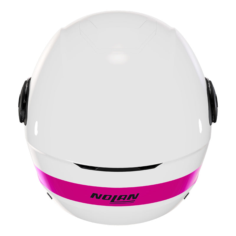Nolan N20-2 VISOR ZEFIRO WHITE/PINK