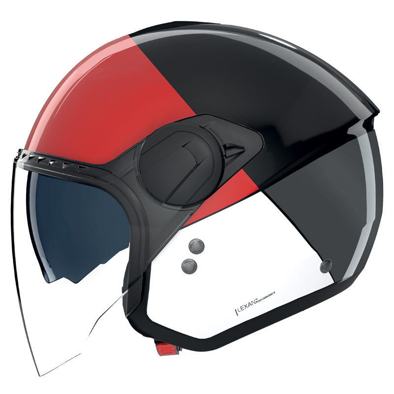 Nolan N20-2 VISOR BLOCCO BLACK/RED/WHITE